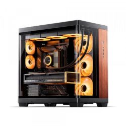 Vỏ máy tính JONSBO TK-4 WOOD (Mid Tower/ ATX/ Đen)
