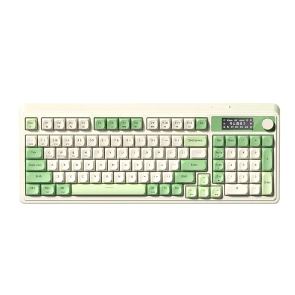 Bàn phím Gaming Aula S99 Pro xanh lá be Bàn phím Gaming Aula S99 Pro xanh lá be