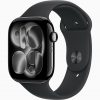 Đồng hồ thông minh Apple Watch Series 11 (46mm/ GPS/ Viền Nhôm/ Dây Silicon/ Jet Black/ S/M)