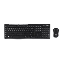 Bộ bàn phím chuột không dây Logitech MK270/MK270R (Đen)