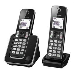 Điện thoại kéo dài Panasonic KX-TGD312- Đen