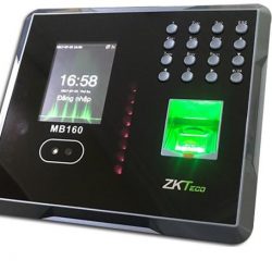 Máy chấm công ZKteco MB160 (Vân tay + Thẻ + Khuôn mặt/ 100.000 Bản ghi)
