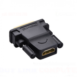 Cổng chuyển Ugreen 20124 DVI (24+1) sang HDMI(đầu cái)