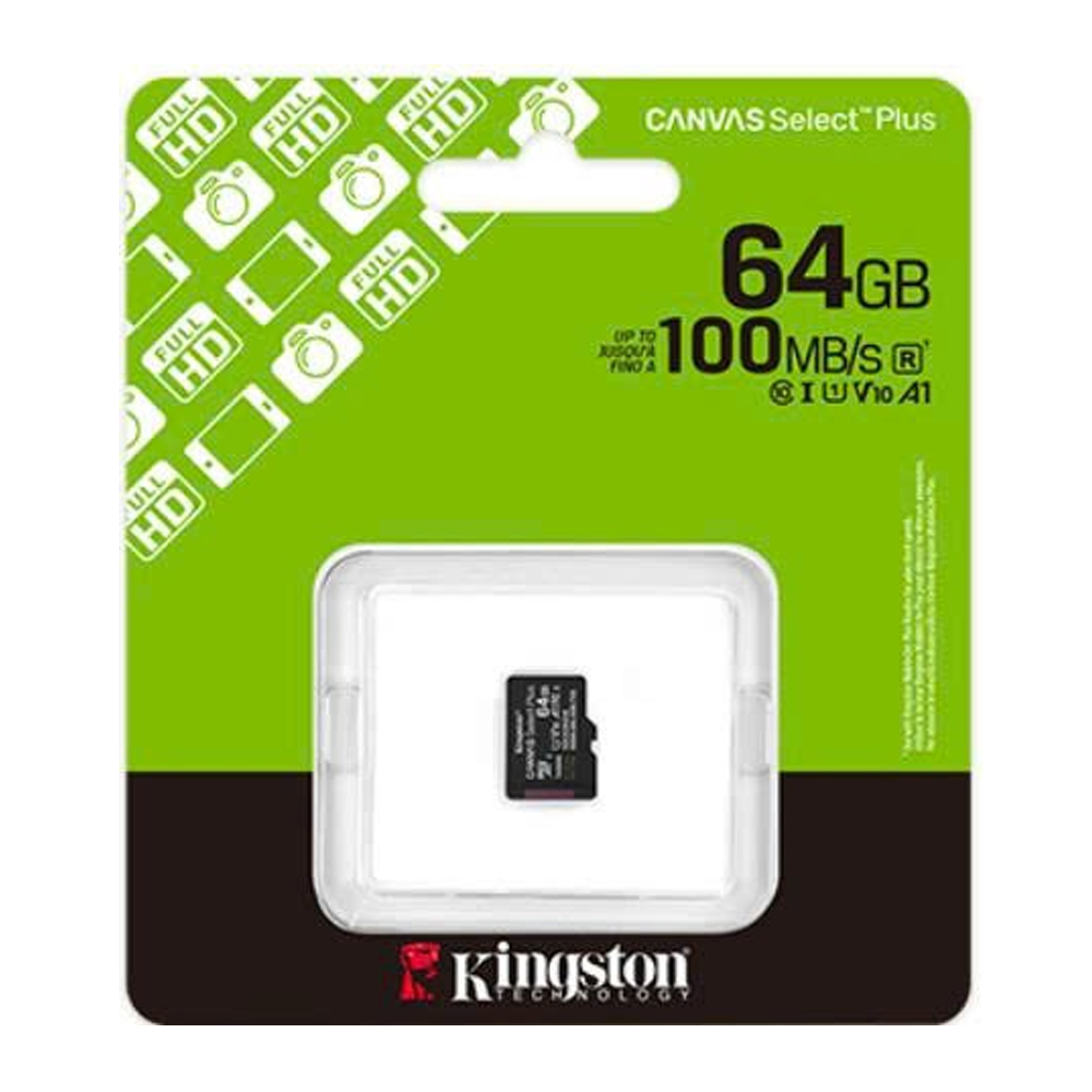 Thẻ nhớ Micro SD Kingston 64Gb Class 10 (100MB/s)