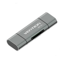 Đầu đọc thẻ Vention CCHH0 USB 3.0(Type-C+Micro USB+SD+TF)