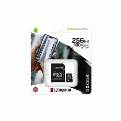 Thẻ nhớ Micro SD Kingston 256Gb Class 10 (100MB/s)+Adapter