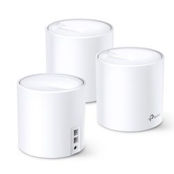 Bộ phát wifi 6 TP-Link Deco X20 3-Pack (Chuẩn AX/ AX1800Mbps/ 2 Ăng-ten ngầm/ Wifi Mesh/ Dưới 100 User)