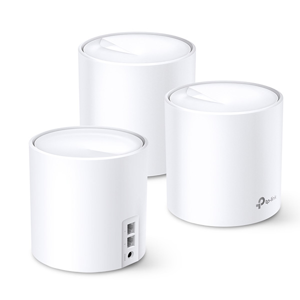 Bộ phát wifi 6 TP-Link Deco X20 3-Pack (Chuẩn AX/ AX1800Mbps/ 2 Ăng-ten ngầm/ Wifi Mesh/ Dưới 100 User) Bộ phát wifi 6 TP-Link Deco X20 3-Pack (Chuẩn AX/ AX1800Mbps/ 2 Ăng-ten ngầm/ Wifi Mesh/ Dưới 100 User)