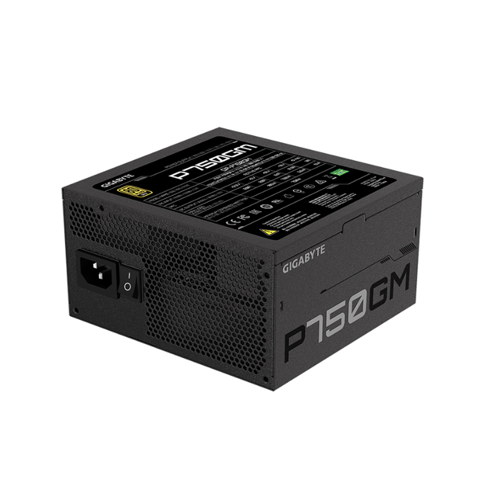 Nguồn máy tính Gigabyte GP-P750GM (750W/ 80 Plus Gold/ Full-Modular/ Đen)