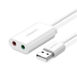 Cáp chuyển đổi Ugreen 30143 từ USB 2.0 sang 3.5mm