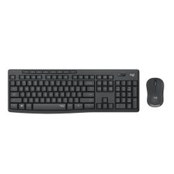 Bộ bàn phím chuột không dây Logitech MK295 (Đen)