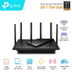 Bộ phát wifi 6 TP-Link Archer AX73 (Chuẩn AX/ AX5400Mbps/ 6 Ăng-ten ngoài/ Wifi Mesh/ Dưới 100 User)