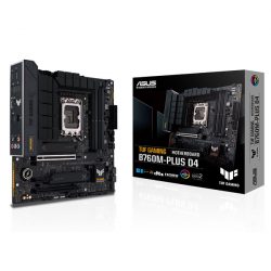 Mainboard Asus TUF Gaming B760M-PLUS D4 (Intel B760/ Socket 1700/ M-ATX/ 4 khe ram/ DDR4/ 2.5 Gigabit LAN)