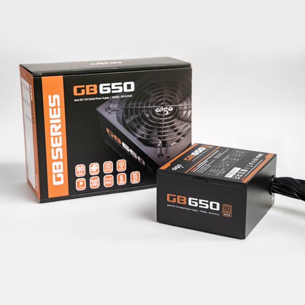Nguồn máy tính Aigo GB650 - 650W (80 Plus Bronze)