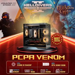 Máy tính PCPA Venom (i5 13400F/16GB/RTX 3060 12Gb/650W)