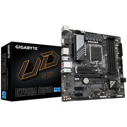 Mainboard Gigabyte B760M DS3H (Intel B760/ Socket 1700/ M-ATX/ 4 khe ram/ DDR5/ 2.5 Gigabit LAN)