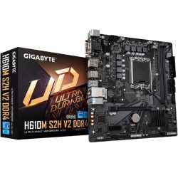 Mainboard Gigabyte H610M S2H V2 DDR4 (Intel H610/ Socket 1700/ 2 khe ram/ DDR4)