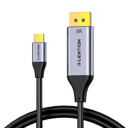Cáp chuyển Lention CU808D USB-C sang DisplayPort dài 1.8m (8K 60Hz)