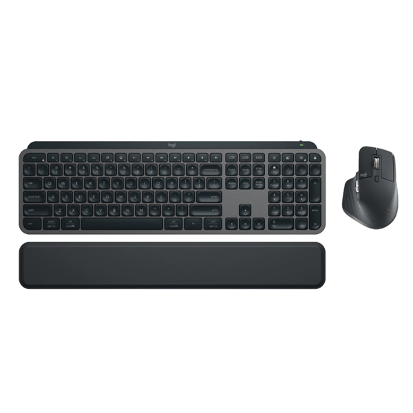 Bộ bàn phím chuột không dây Logitech MX Key S Combo (Bluetooth/Wireless/ Pin sạc/ Đen) Bộ bàn phím chuột không dây Logitech MX Key S Combo (Bluetooth/Wireless/ Pin sạc/ Đen)