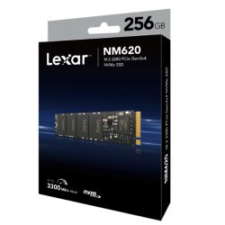 Ổ SSD Lexar NM620 256GB (NVMe PCIe/ Gen3x4 M2.2280/ 3500MB/s/ 1300MB/s)