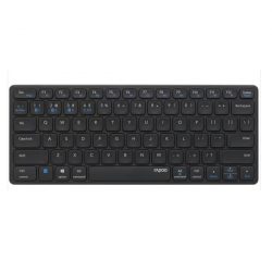 Bàn phím không dây Rapoo E9050G (Bluetooth/Wireless/ Pin sạc/ Đen)