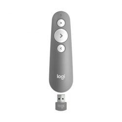 Bút trình chiếu Logitech R500S Laser - Màu xám (Mid Grey)