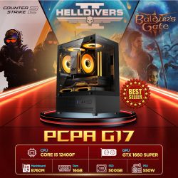 Máy tính PCPA G17 (i5 12400F/16GB/GTX 1660 Super/550W)