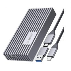 Hộp đựng ổ cứng Orico M234C3-U4-GY M2 NVME Type-C tốc độ 40Gbps Màu xám