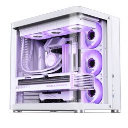 Vỏ máy tính JONSBO TK-2 White (Mid Tower/ ATX/ Trắng)
