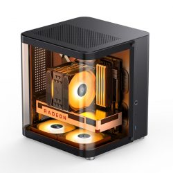 Vỏ máy tính JONSBO TK-1 BLACK (Mini Tower/ M-ATX/ Đen)