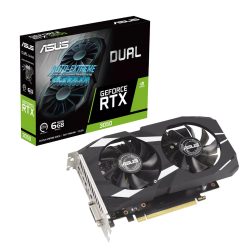 Card đồ họa Asus Dual GeForce RTX 3050 6GB (GDDR6/ 96 bit)