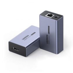 Bộ kéo dài HDMI Ugreen 90811 50m thông qua cáp mạng LAN