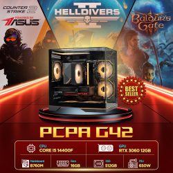 Máy tính PCPA G42 (i5 14400F/16GB/RTX 3060 12Gb/650W)