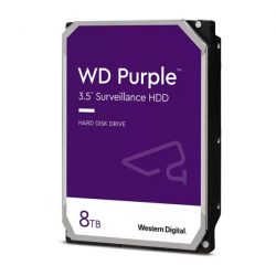 Ổ cứng camera Western Digital Purple 8TB WD85PURZ (3.5Inch/ 5640rpm/ Cache 256MB/ SATA3)