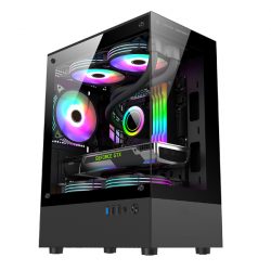 Vỏ máy tính KENOO ESPORT MK100 - Màu Đen (M-ATX)