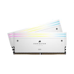 Ram desktop Corsair DOMINATOR TITANIUM RGB White 96GB (2x48GB) DDR5 6600MHz (CMP96GX5M2B6600C32W)