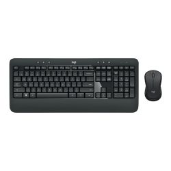 Bộ bàn phím chuột không dây Logitech ADVANCED MK540 (Đen)