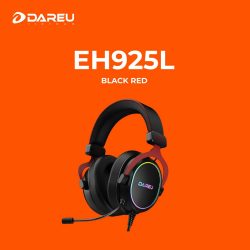 Tai nghe có dây Gaming Dareu EH925L BLACK RED