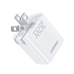 Củ sạc Pisen 2 cổng type C USB 30W TS-C171