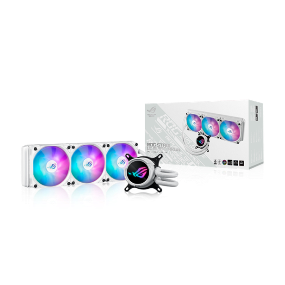Tản nhiệt nước AIO Asus ROG Strix LC III 360 ARGB LCD White Tản nhiệt nước AIO Asus ROG Strix LC III 360 ARGB LCD White