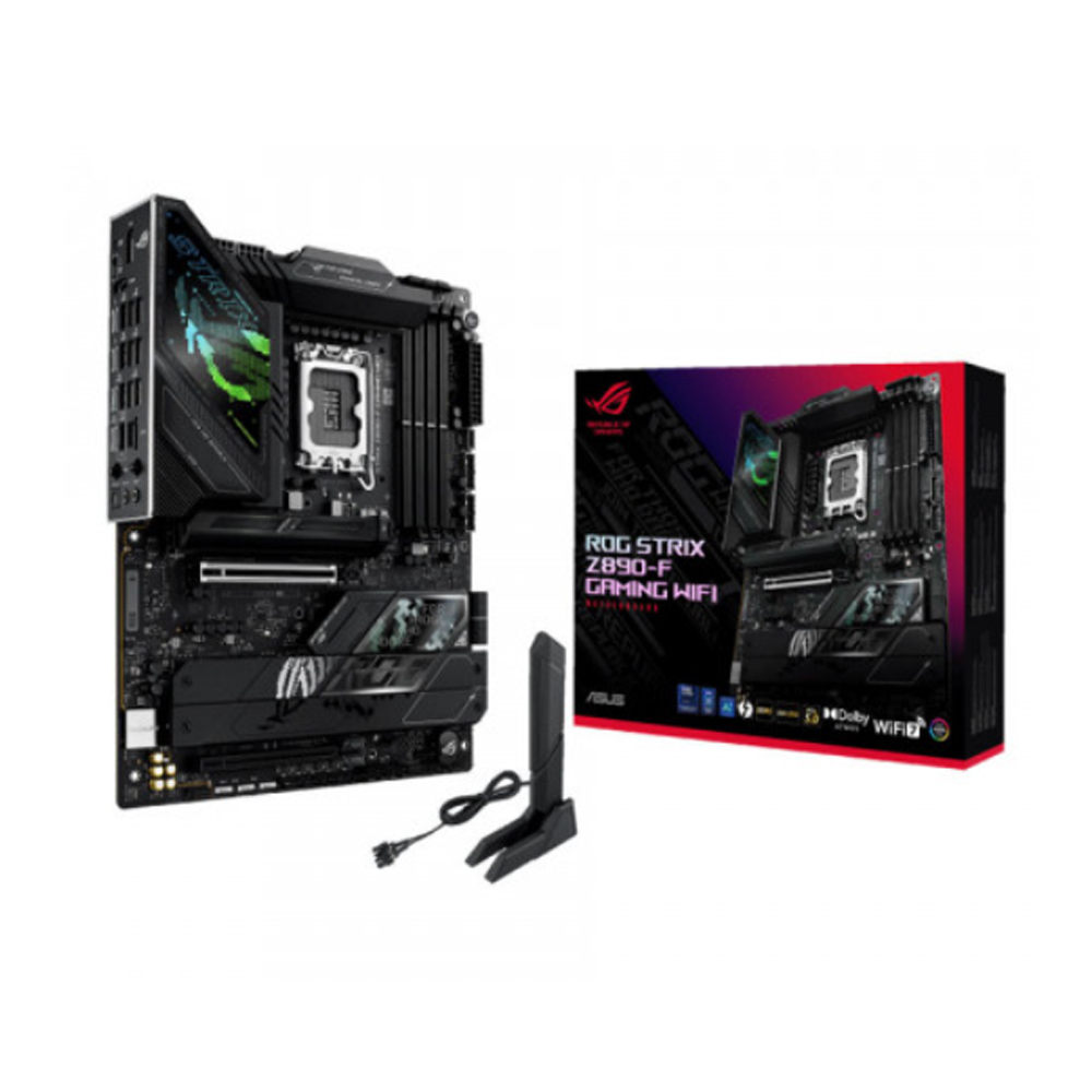 Mainboard Asus ROG Strix Z890-F GAMING WIFI (Intel Z890/ Socket 1851/ ATX/ 4 khe ram/ DDR5/ 2.5 Gigabit LAN) Mainboard Asus ROG Strix Z890-F GAMING WIFI (Intel Z890/ Socket 1851/ ATX/ 4 khe ram/ DDR5/ 2.5 Gigabit LAN)