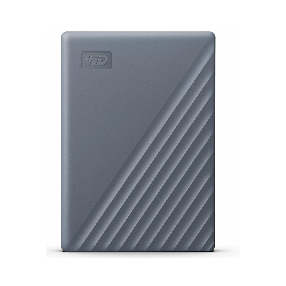 Ổ cứng di động Western 6Tb My Passport Silicon Grey (6TB/ Type-C và USB3.2/ Xám)