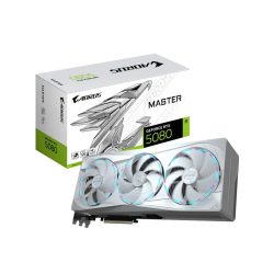 Card đồ họa Gigabyte AORUS GeForce RTX 5080 MASTER ICE 16G (GDDR7/ 256 bit)