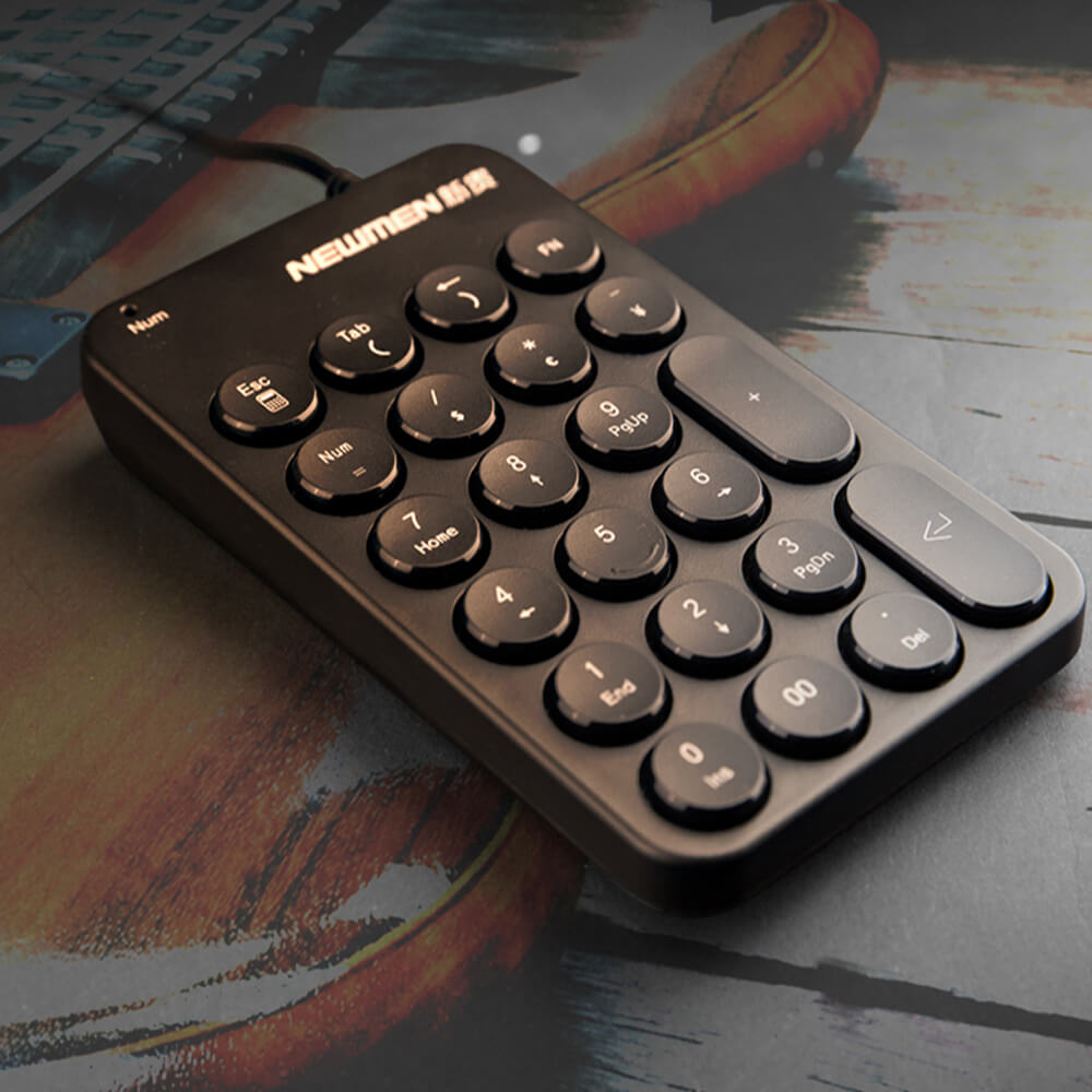 Bàn phím Newmen TK-031 Màu đen- Bàn phím số Numpad Bàn phím Newmen TK-031 Màu đen- Bàn phím số Numpad