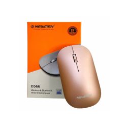 Chuột không dây Newmen D566 (Hồng/ Bluetooth/Wireless/ 4000DPI)