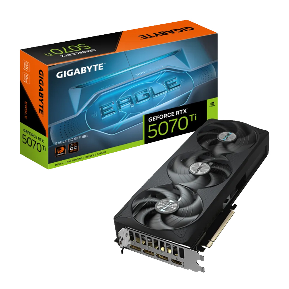 Card đồ họa Gigabyte GeForce RTX 5070 Ti EAGLE OC SFF 16G (GDDR7/ 256 bit)