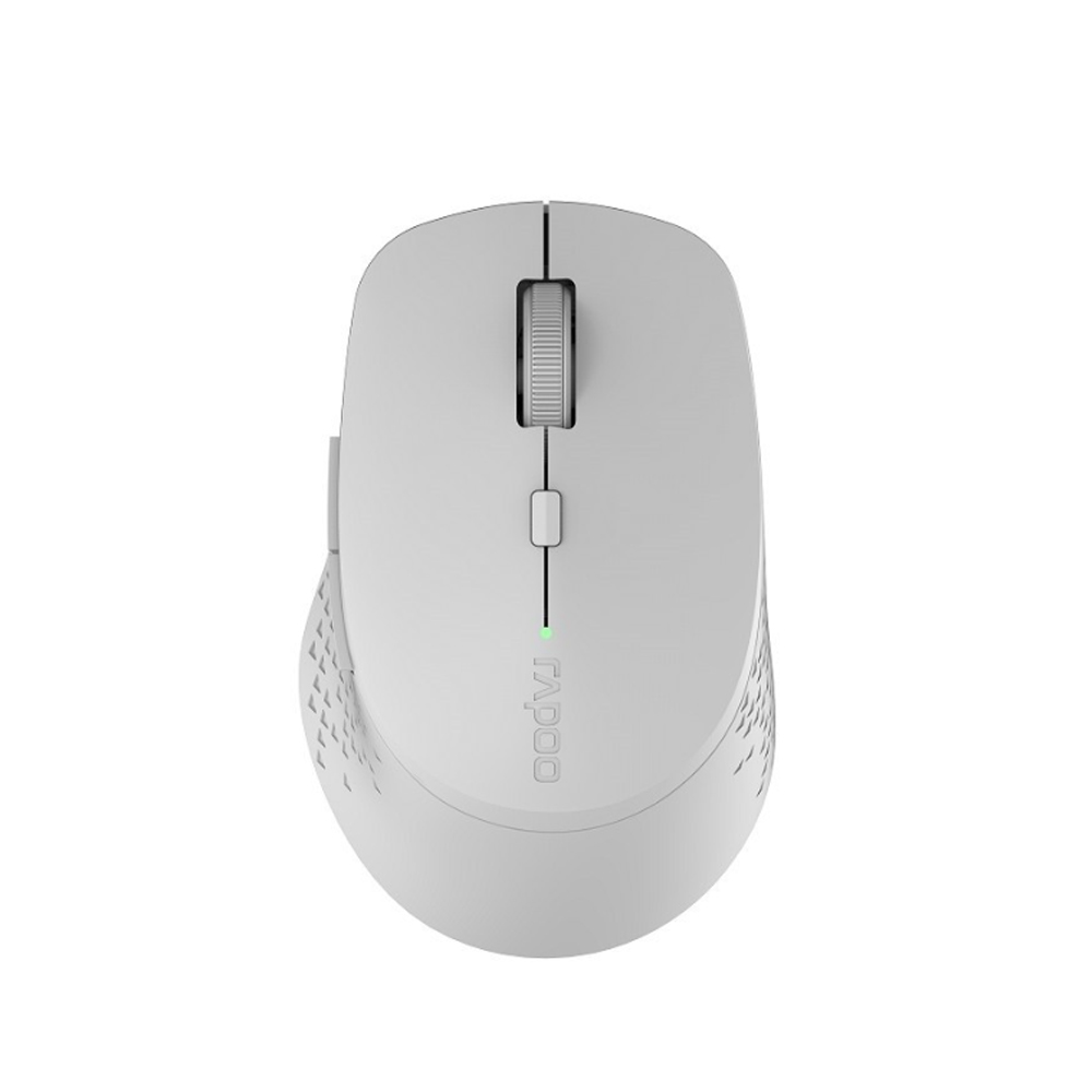 Chuột không dây Rapoo M300 Silent - Trắng Xám (Bluetooth/Wireless) Chuột không dây Rapoo M300 Silent - Trắng Xám (Bluetooth/Wireless)