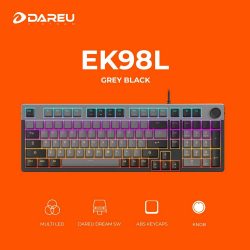Bàn phím cơ Dareu EK98L Grey Black DareU Dream switch