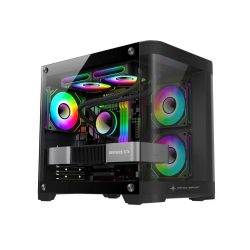 Vỏ máy tính KENOO ESPORT MK400 - Màu Đen (M-ATX)