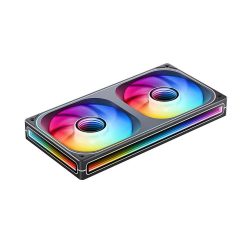 Quạt case JONSBO ZB-240BR BLACK LED ARGB REVERSE (fan ngược)